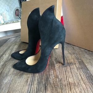 Christian Louboutin Black Heals mea culpa 120suede